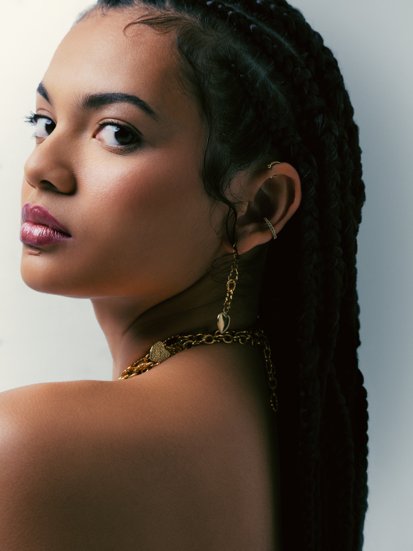 Boucles d'oreilles asymétriques "PCS" – Image 3