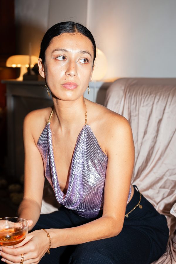 Top "Glitter" Lila – Image 2