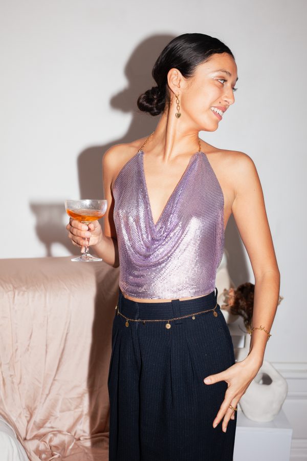 Top "Glitter" Lila – Image 3