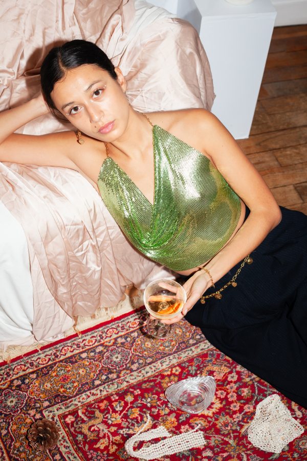 Top "Glitter" Vert – Image 3