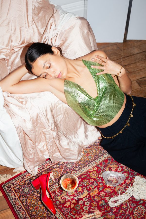 Top "Glitter" Vert – Image 6