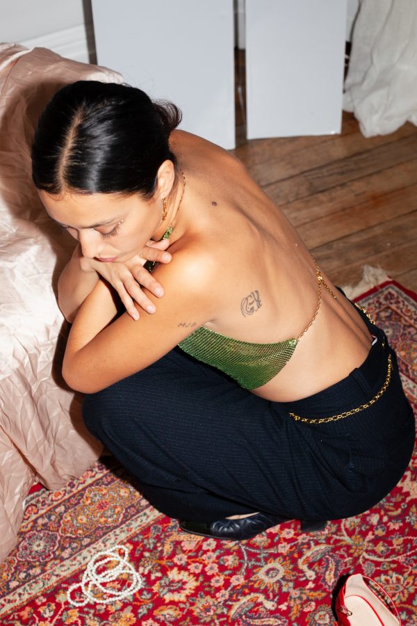 Top "Glitter" Vert – Image 4